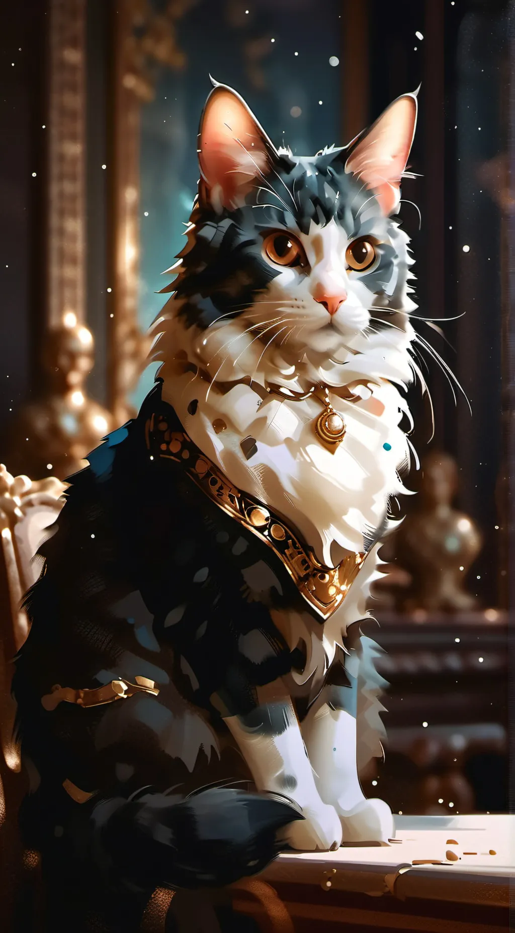 ai character: Meowscles background