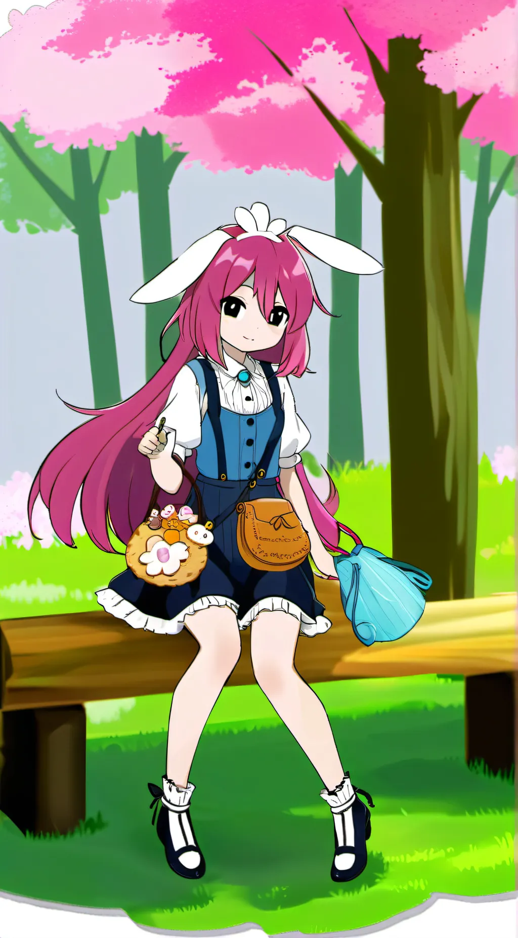ai character: Mocha  background