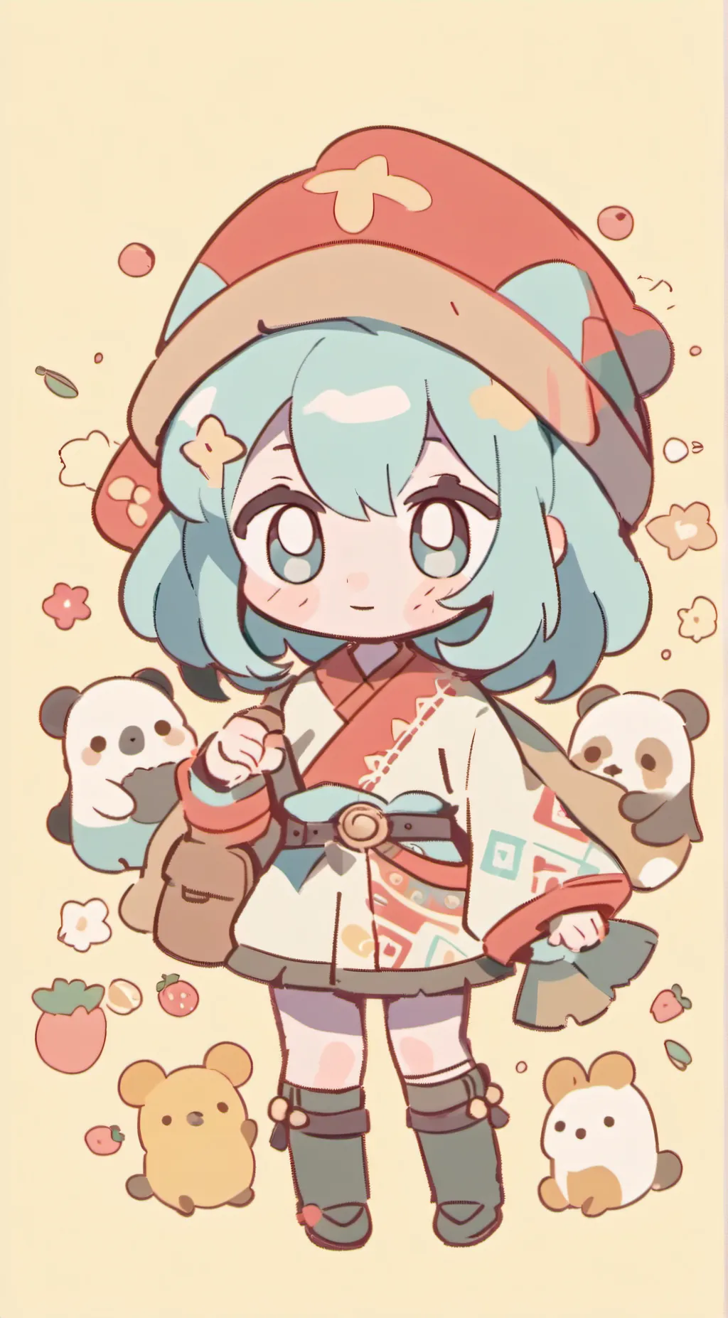 ai character: TADC!!! background