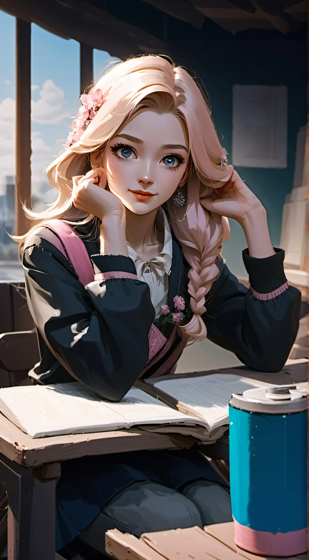 ai character: bailey background