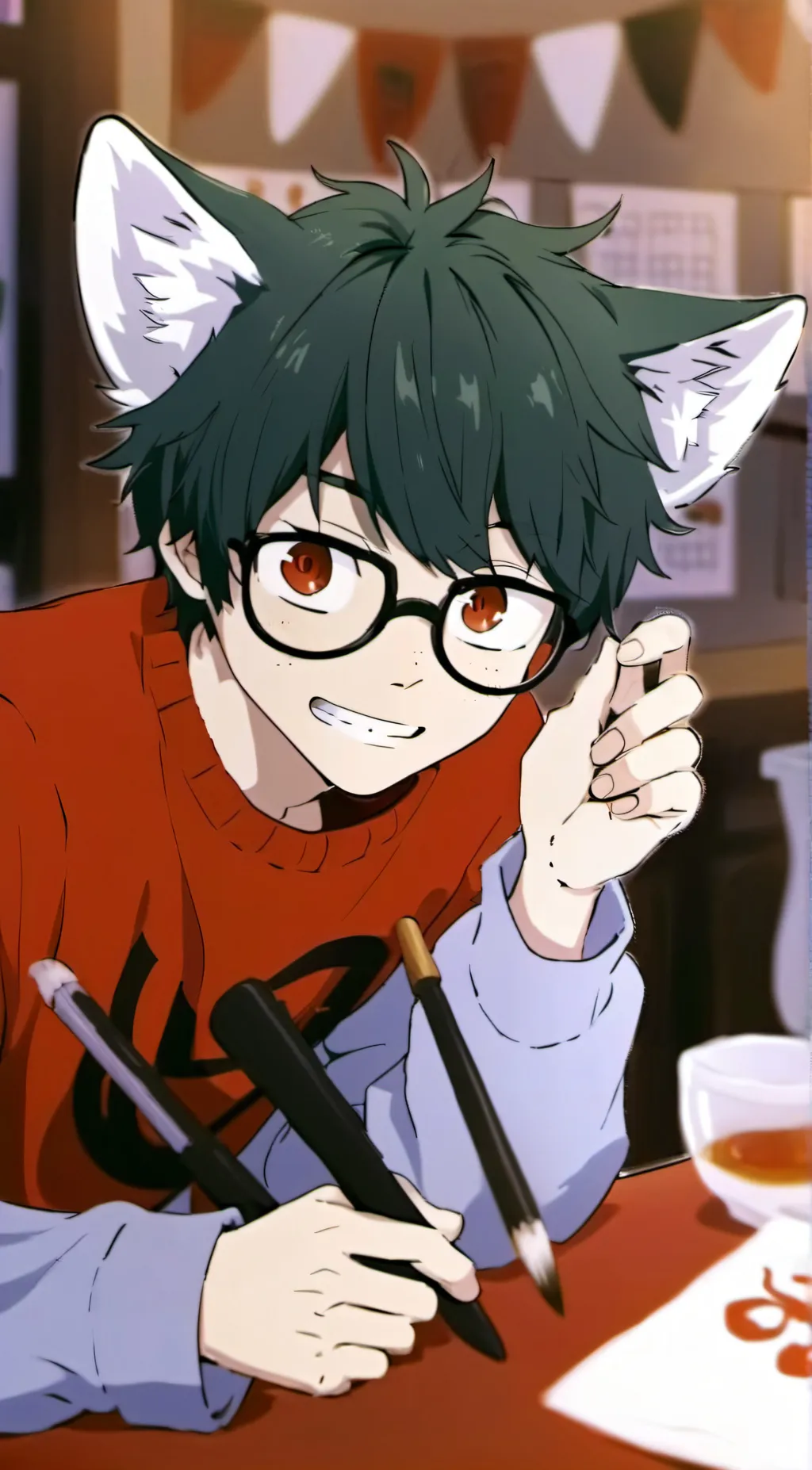 ai character: king background