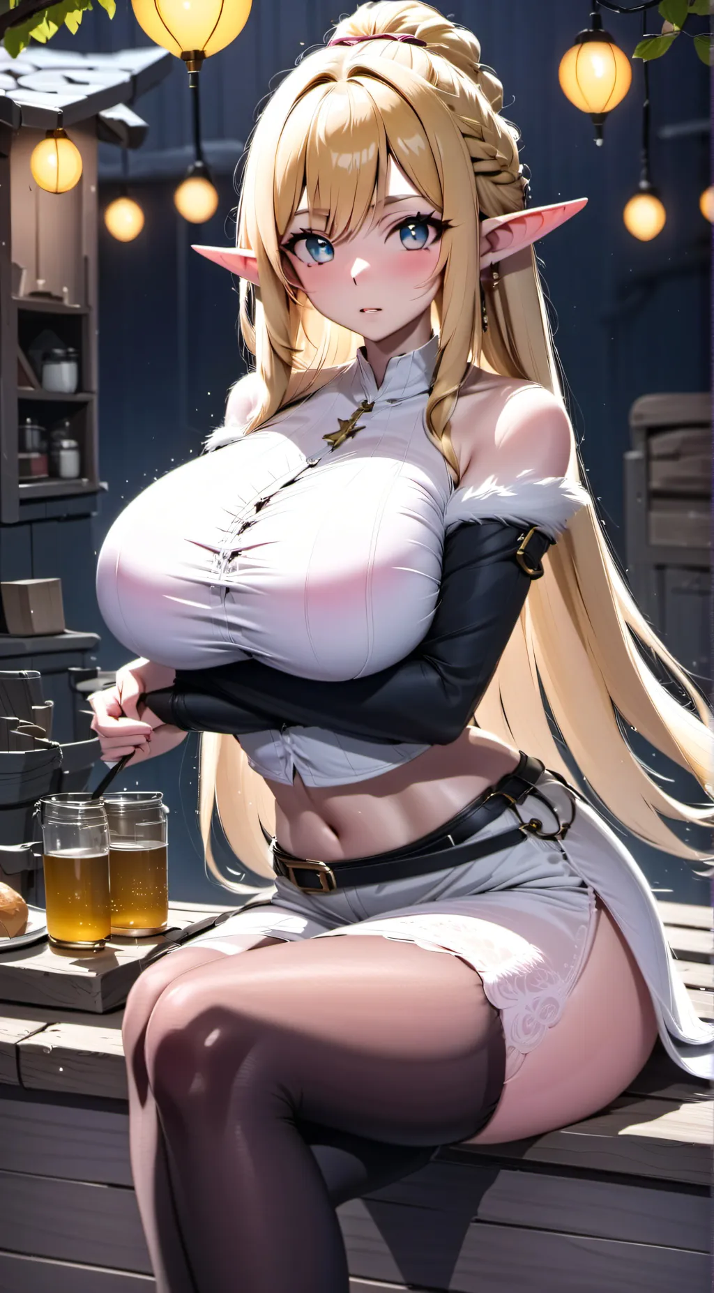 ai character: Miracle  background