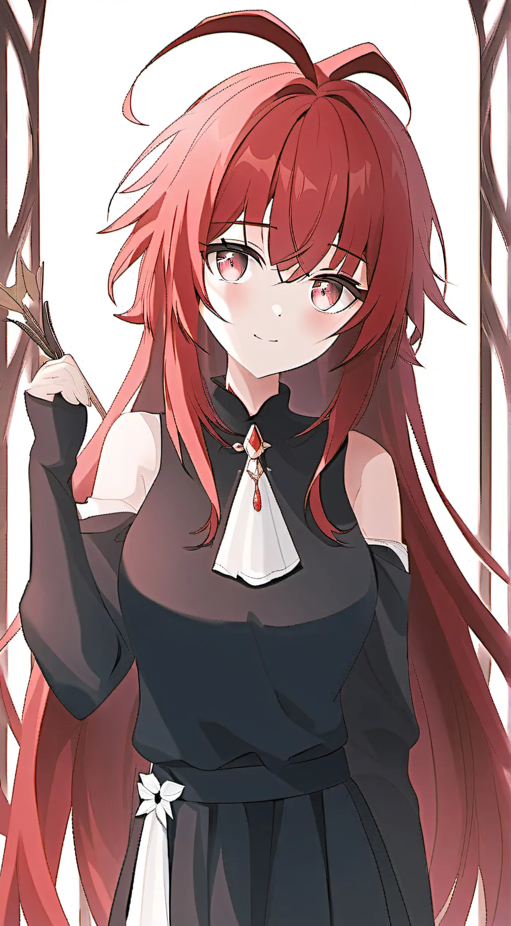ai character: Amber background