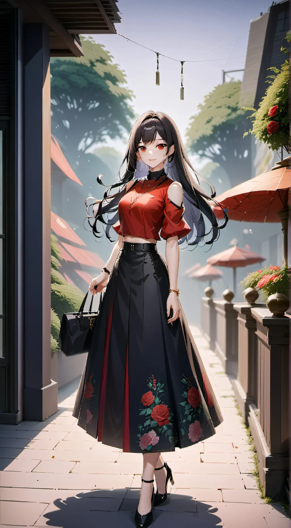 ai character: Ruby background