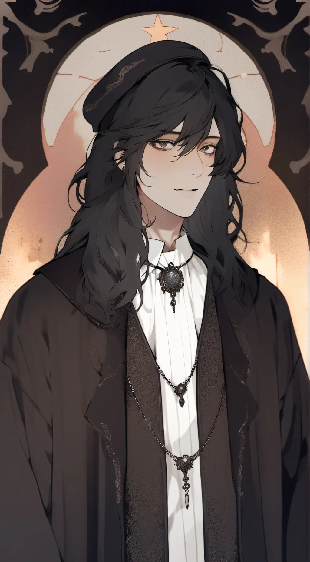 ai character: •Andrea• background
