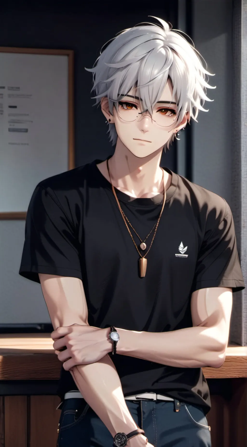 ai character: Luca background