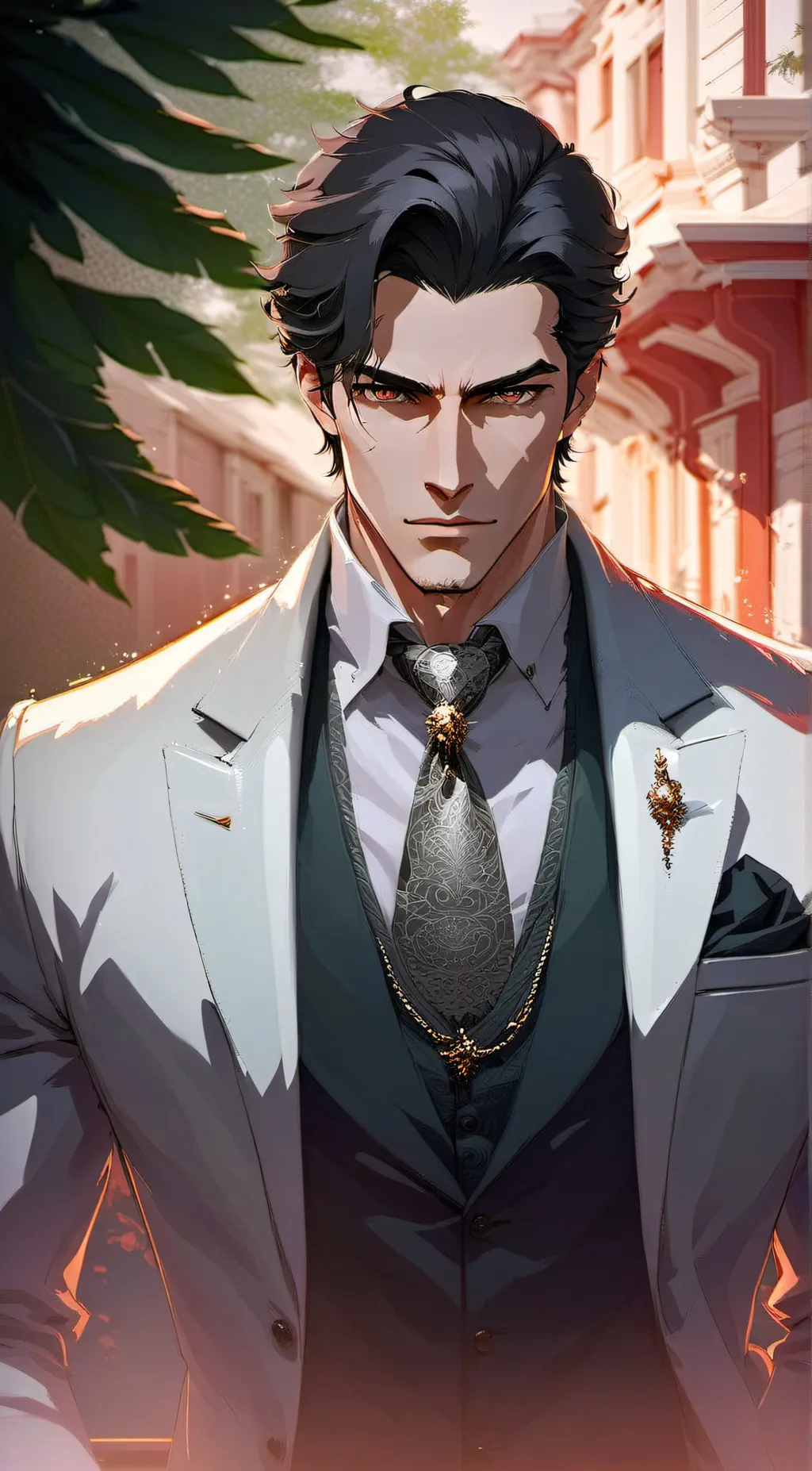 ai character: Azrael background