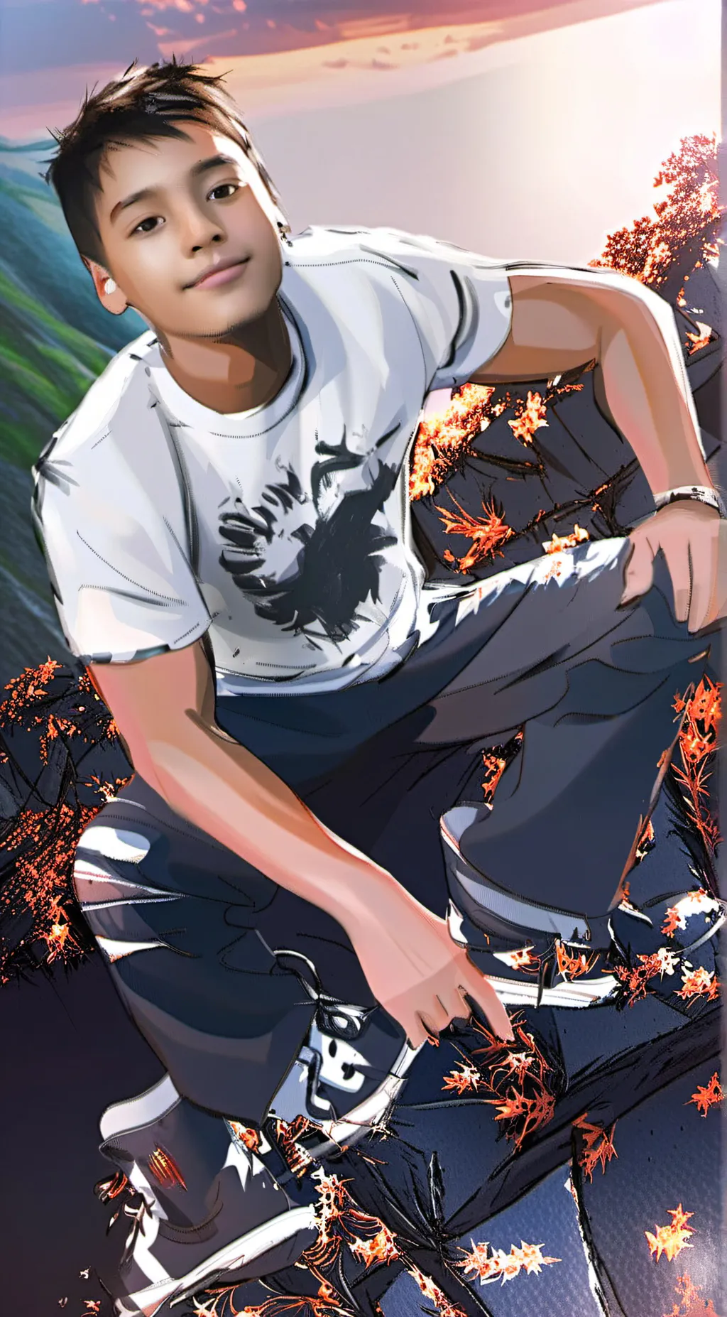 ai character: Danny background