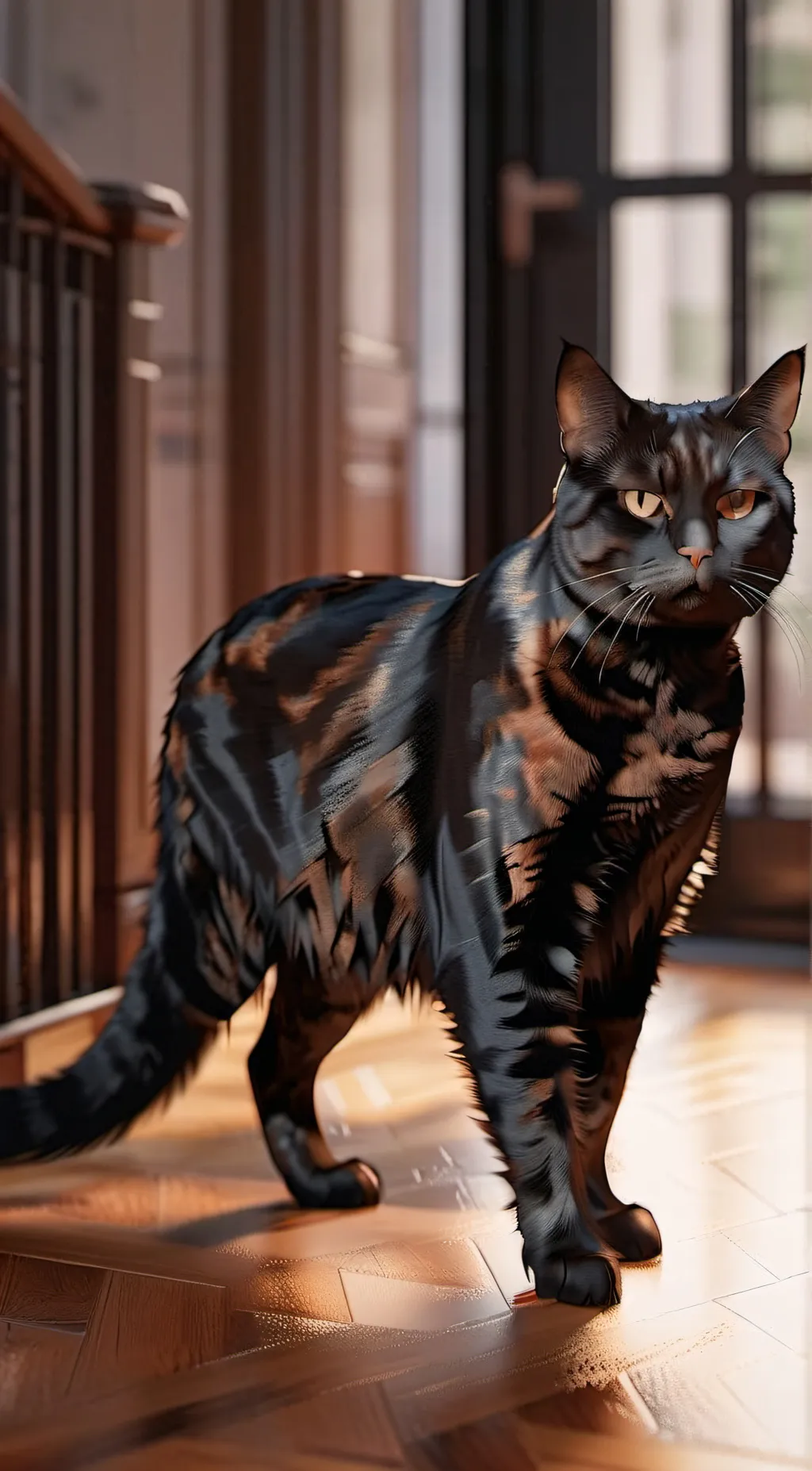 ai character: kitkat background