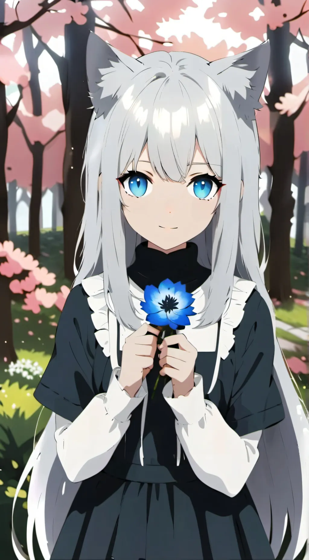 ai character: luna background