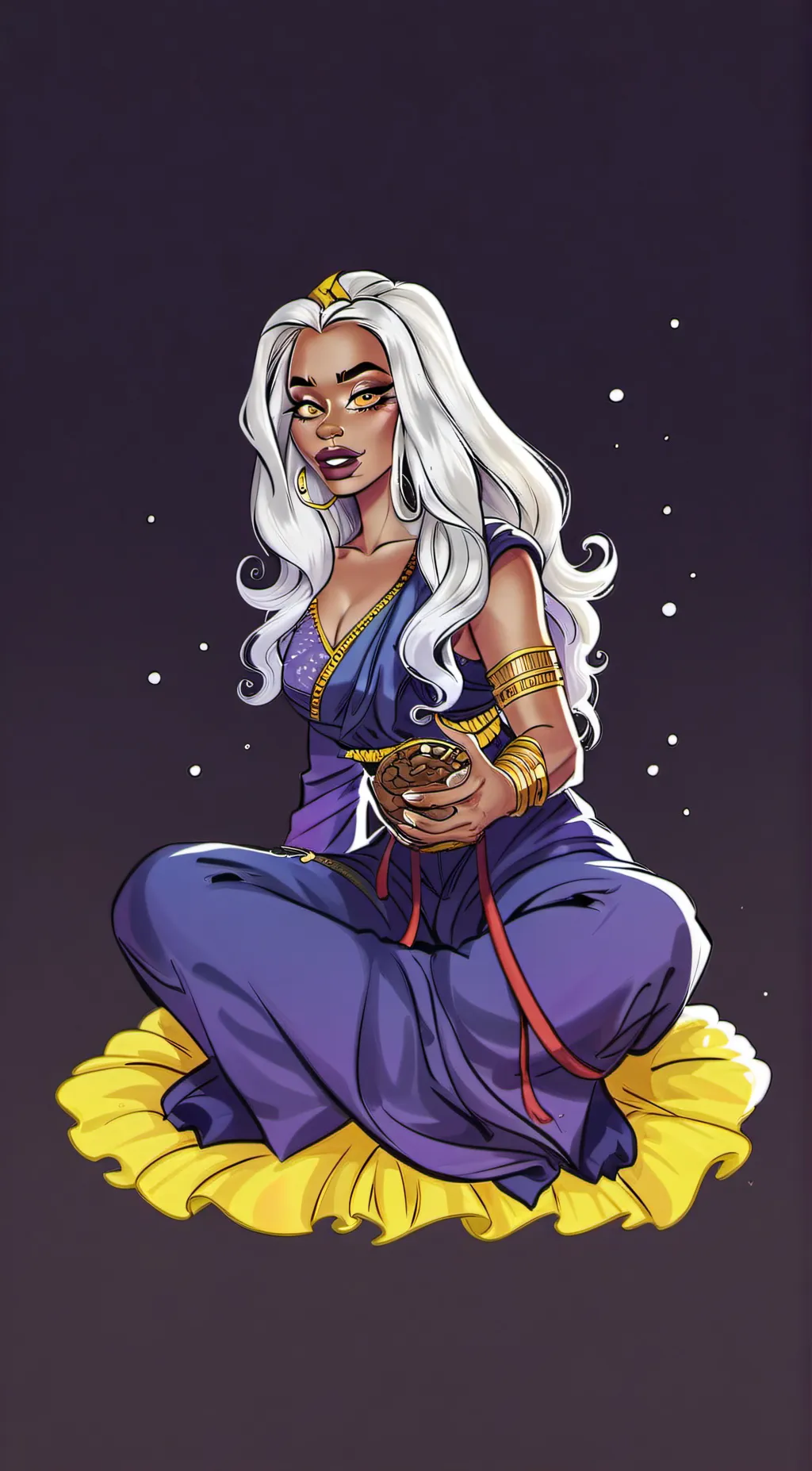 ai character: Stella background