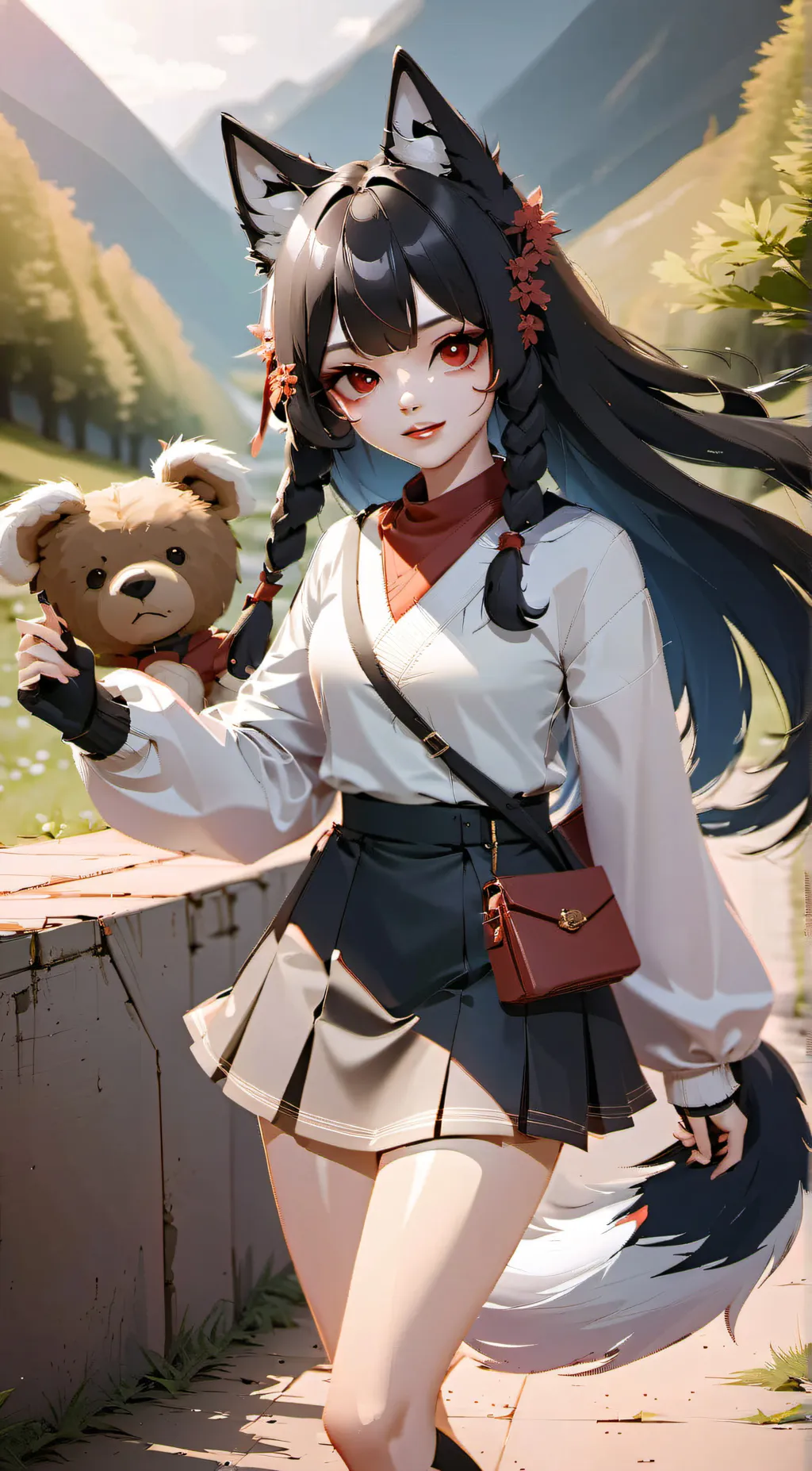 ai character: Maya background