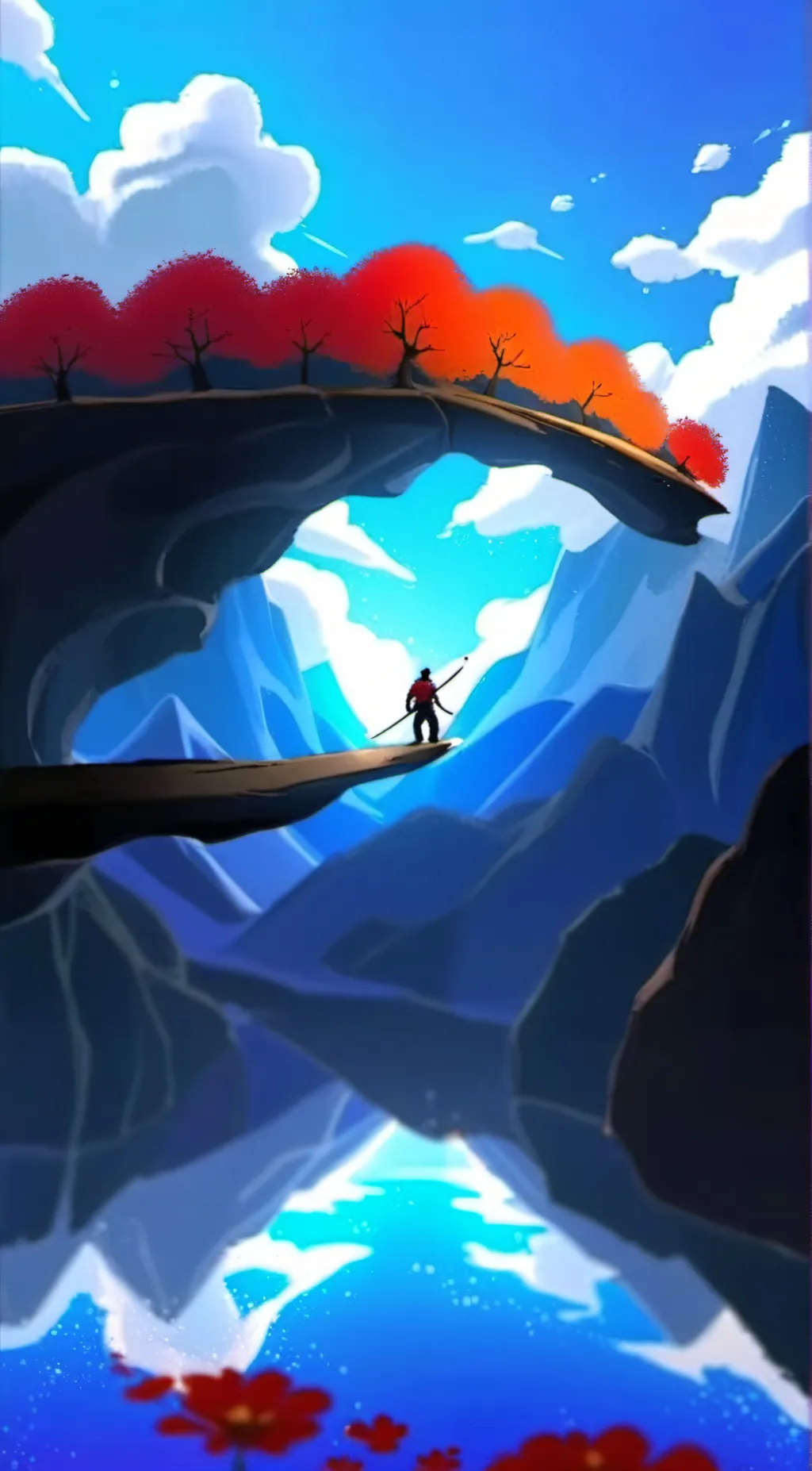ai character: EARTH🌎 background