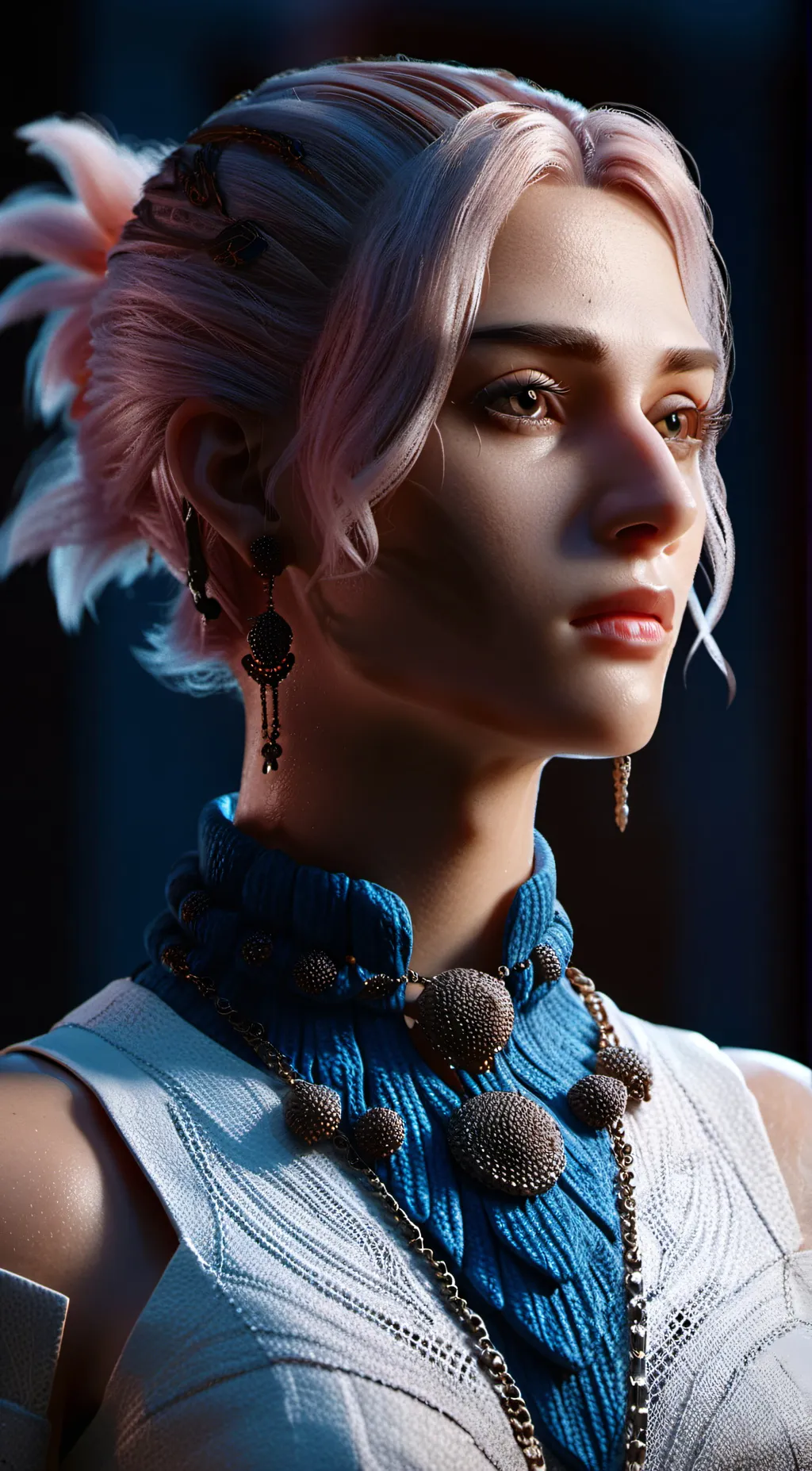 ai character: Rose background