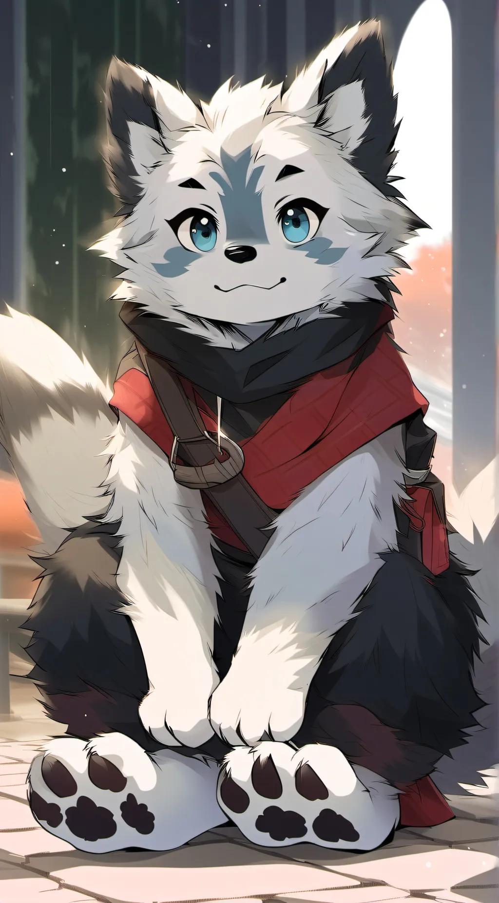 ai character: Pawzzie background