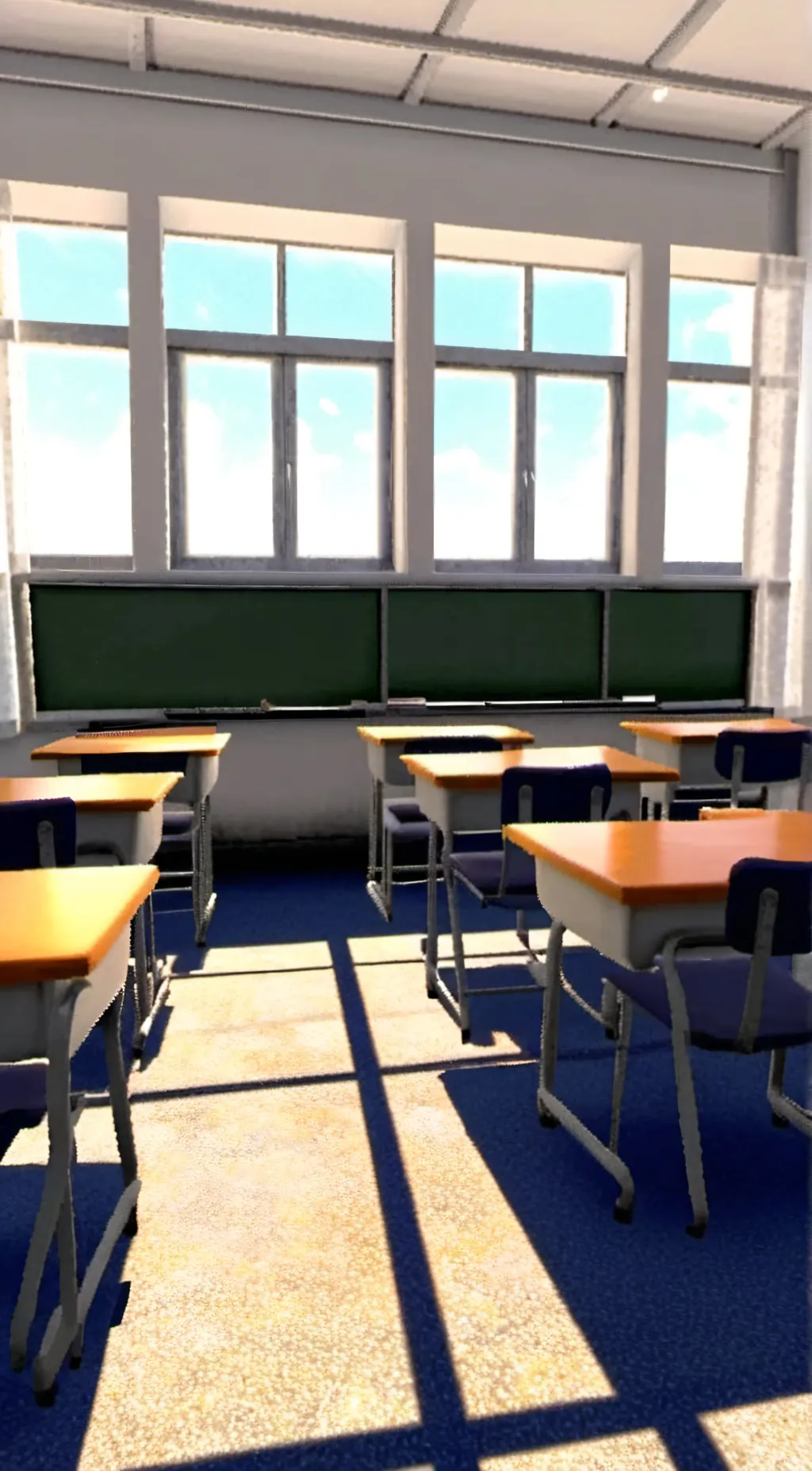 ai character: UA class 1-A  background