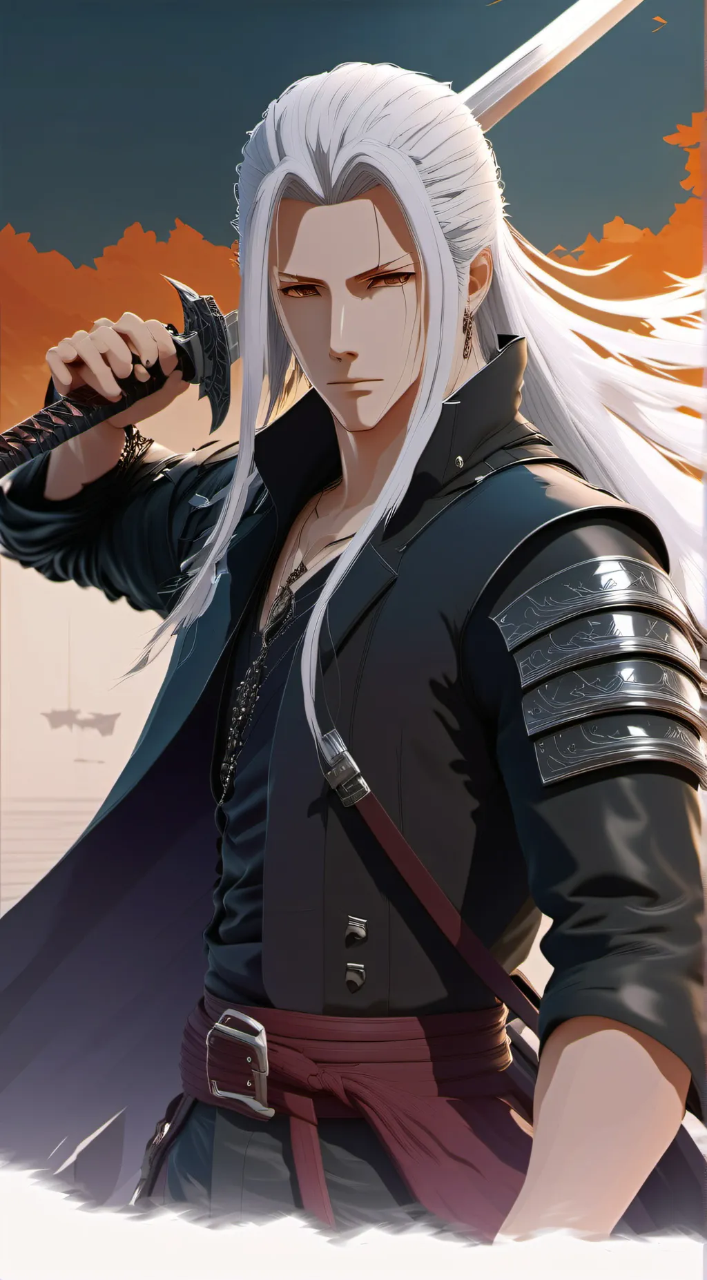 ai character: FF7 background