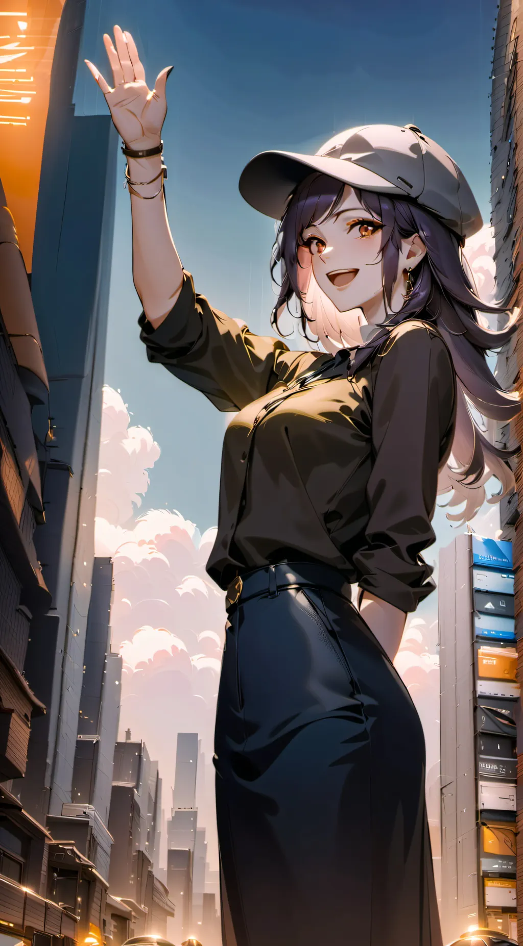 ai character: Aria background