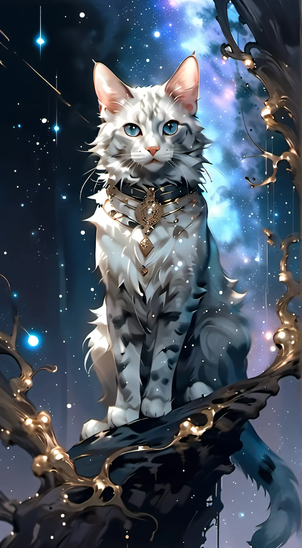 ai character: AshFur background