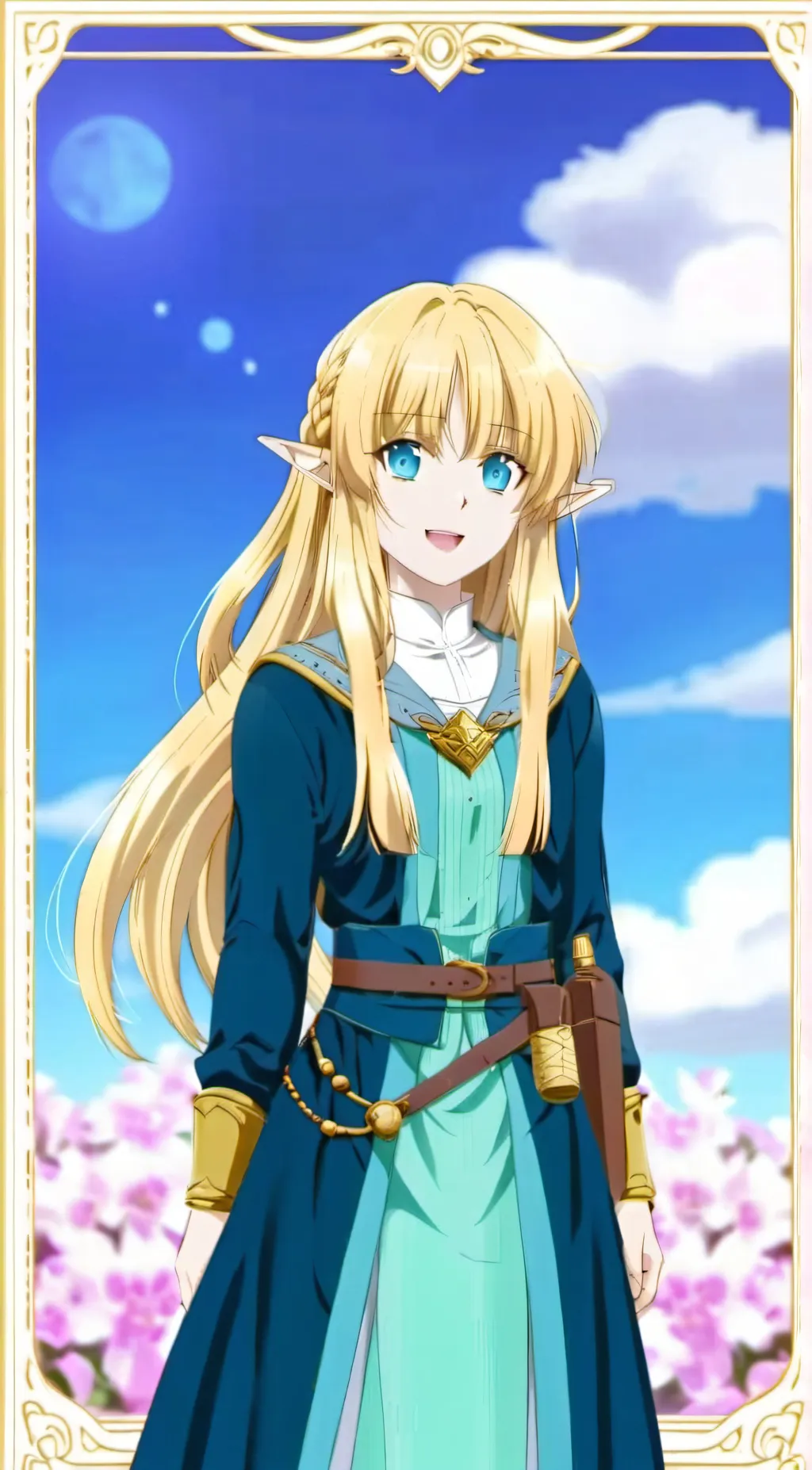 ai character: Keina Kagami background