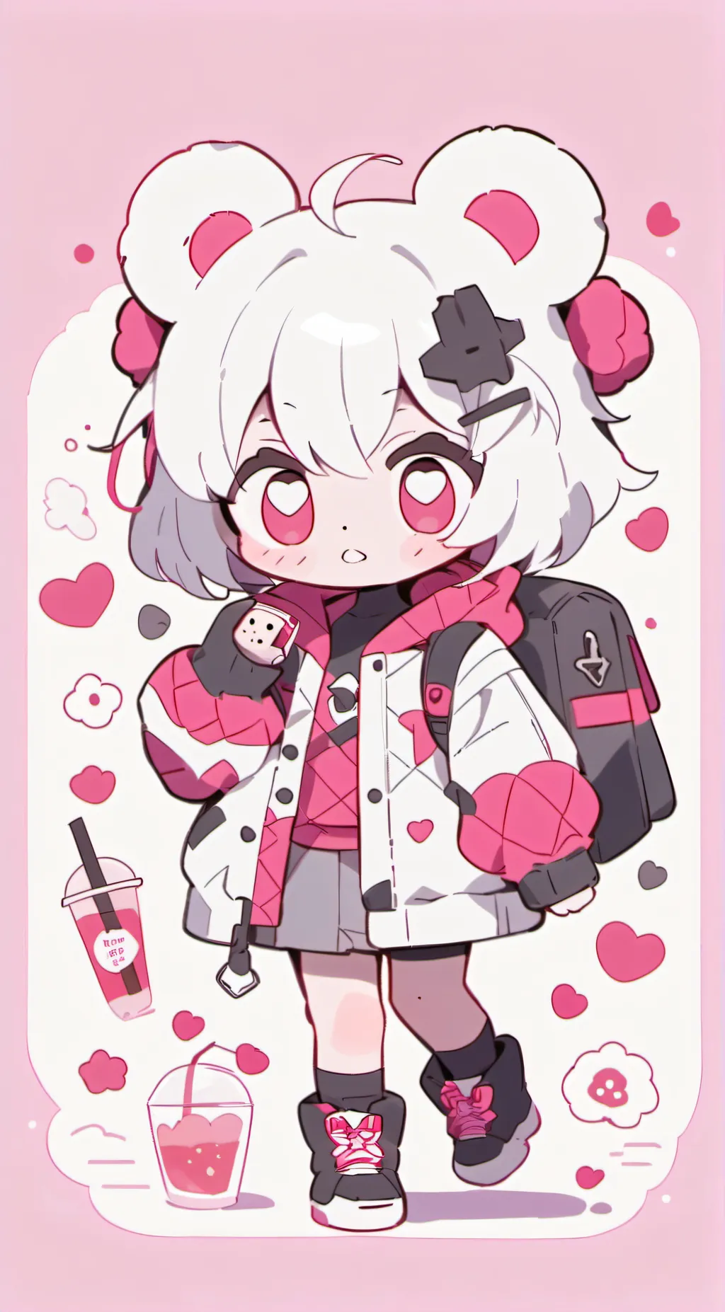 ai character: Bobbybearhug  background