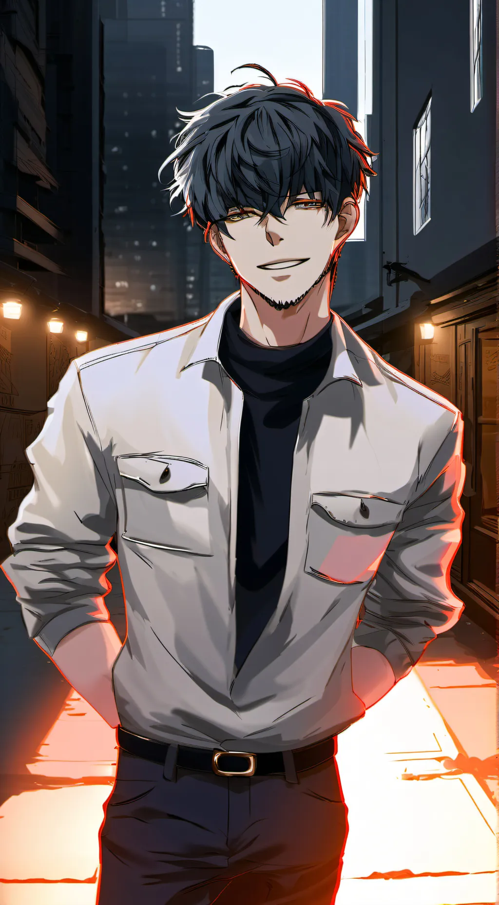 ai character: Kane background