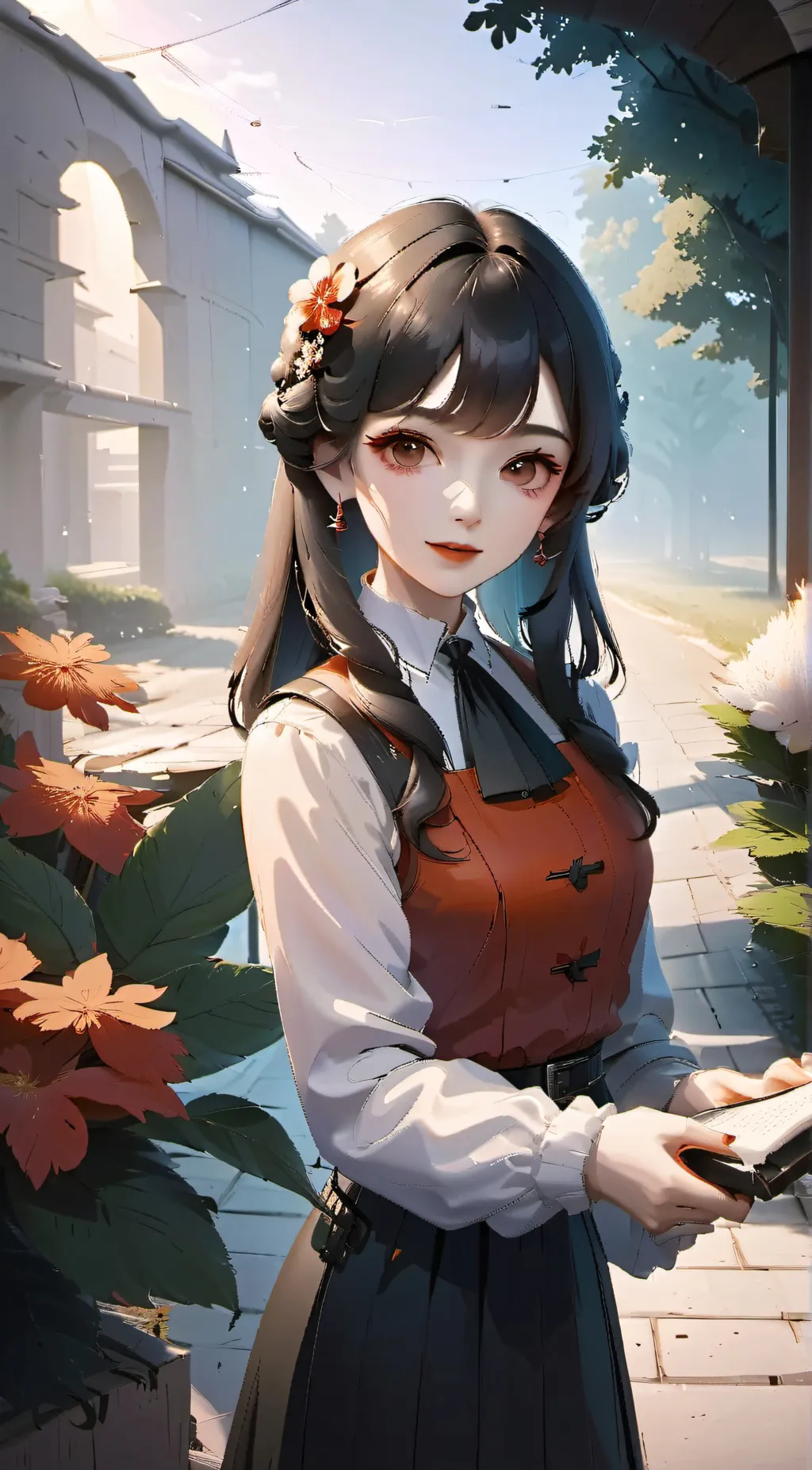 ai character: .... background
