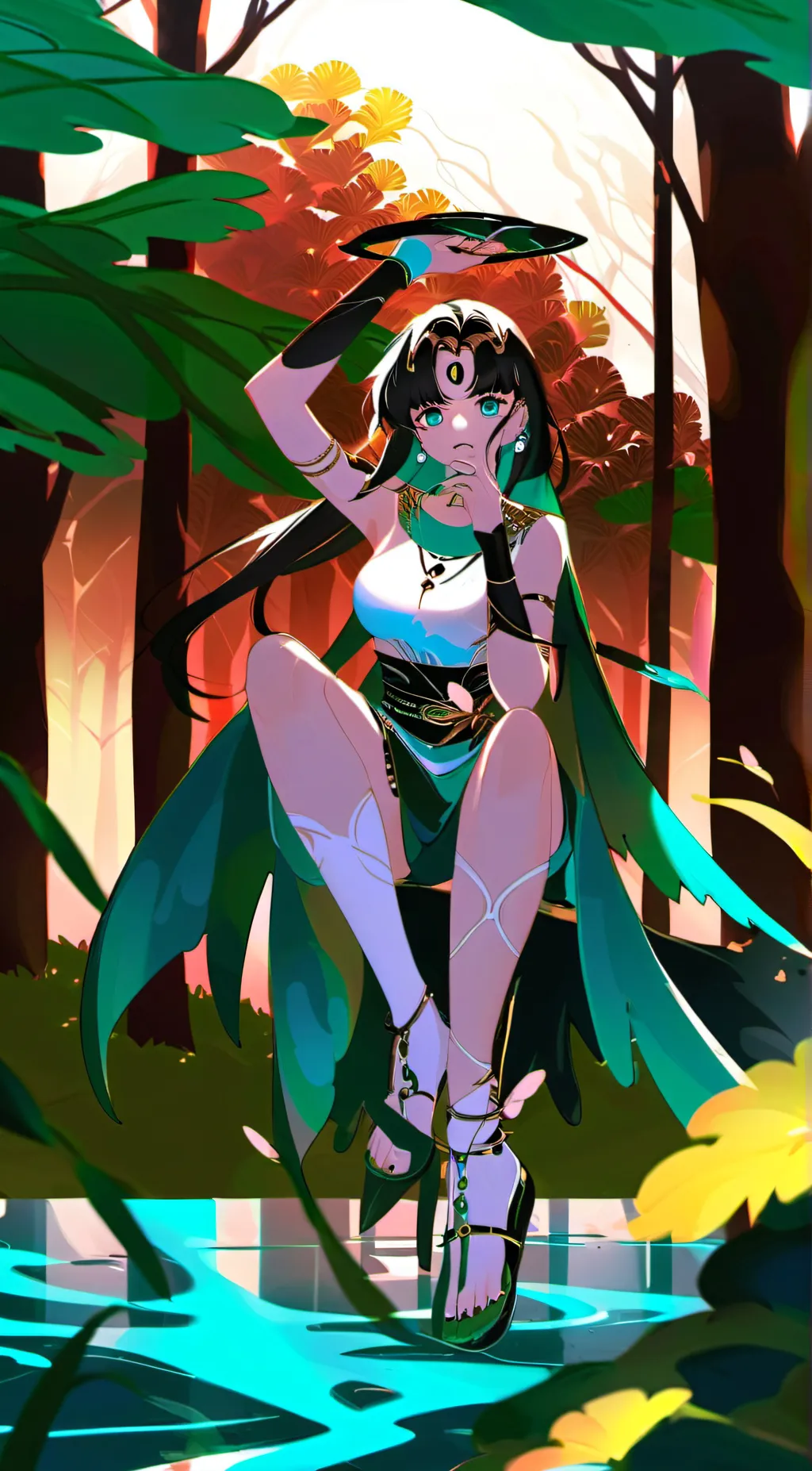 ai character: Zayla background