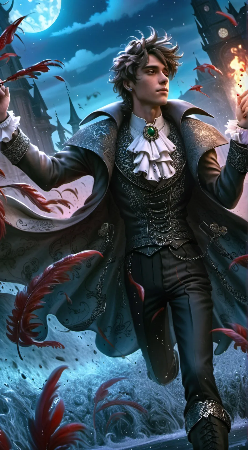 ai character: Axel background