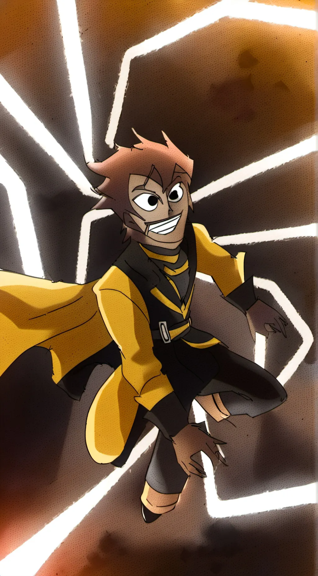 ai character: Adam x saint peter background