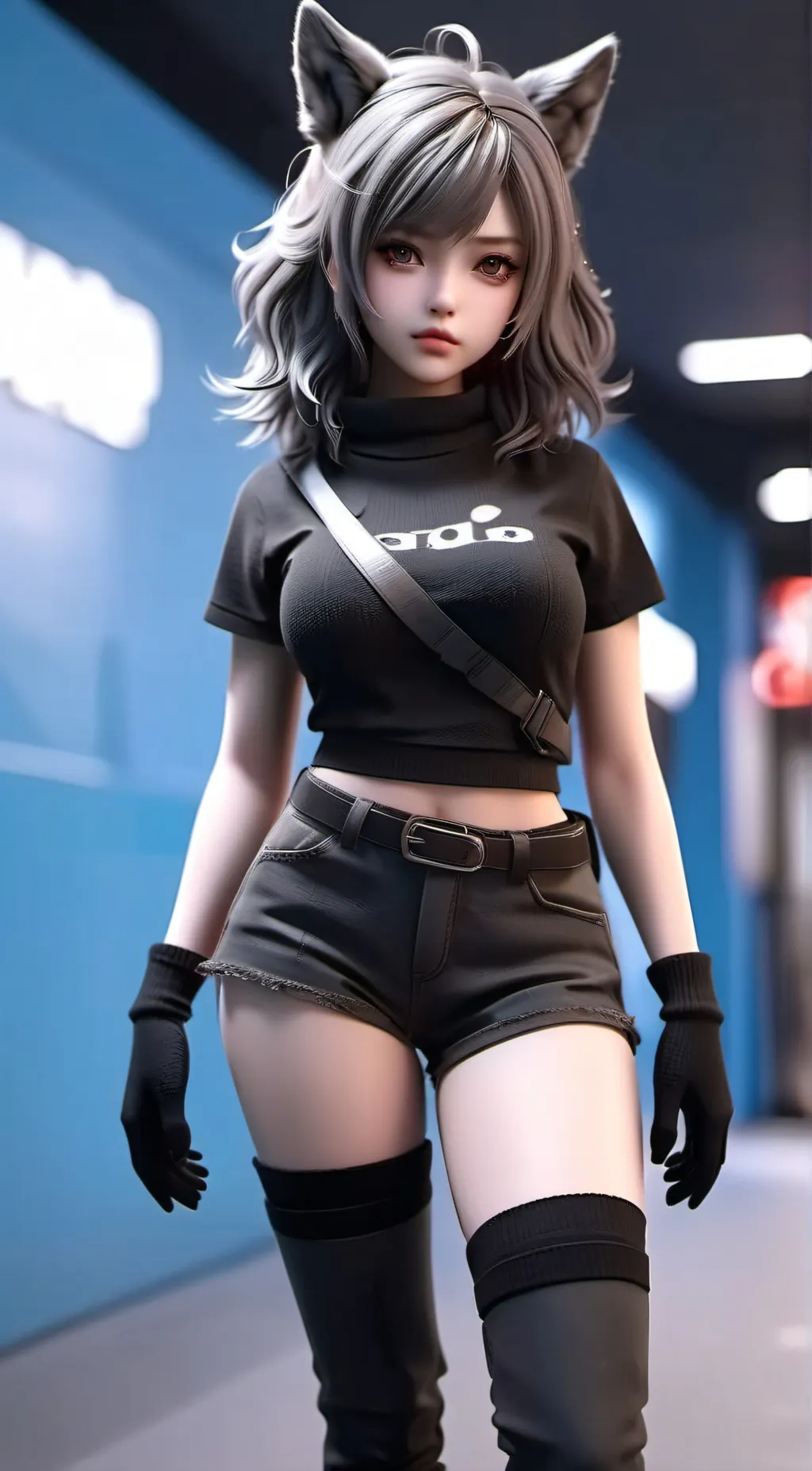 ai character: loona background