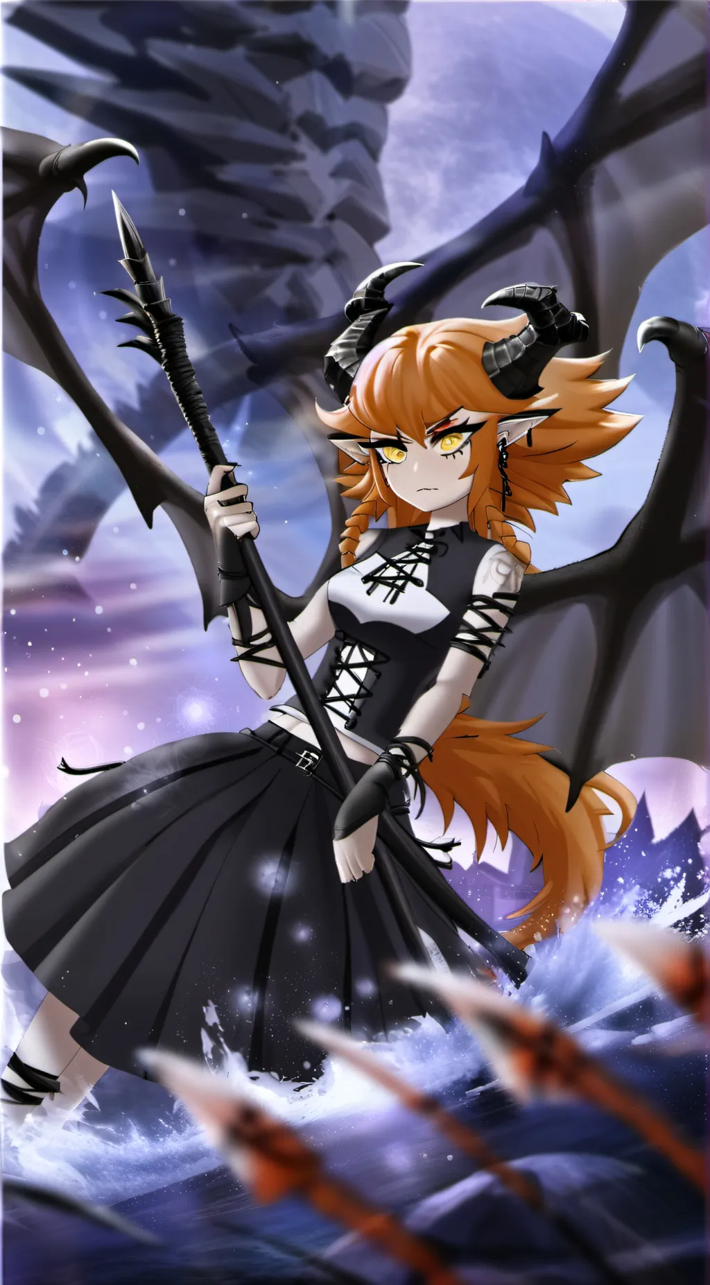 ai character: Dragon (Blox Fruit background