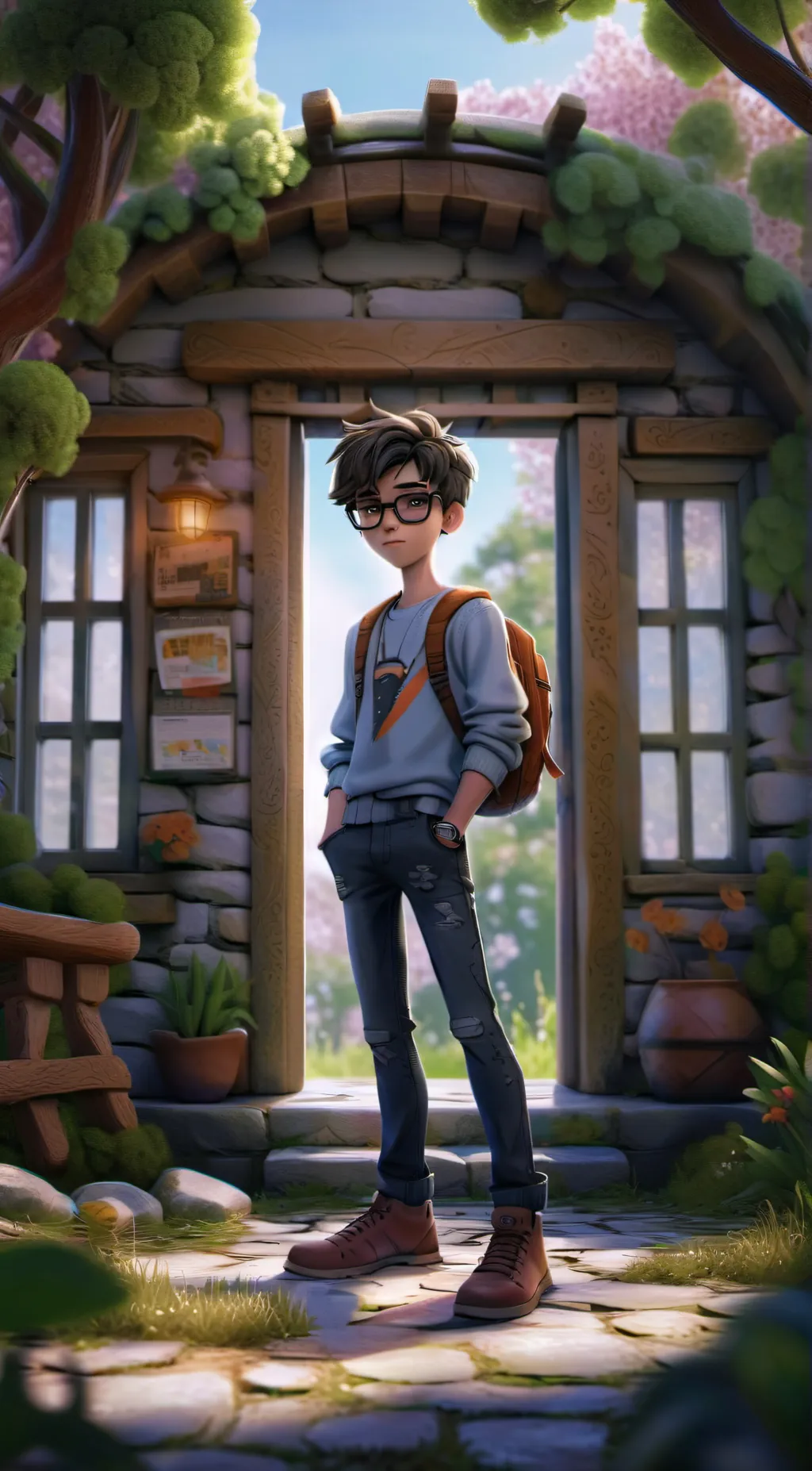 ai character: Henry Agaton background