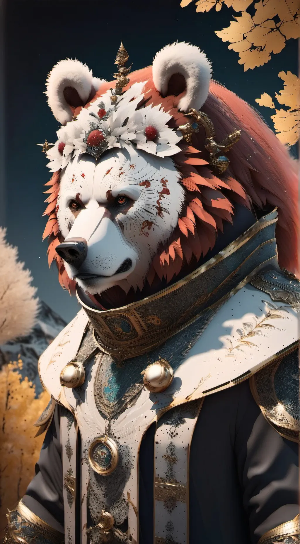 ai character: Bobby bearhug  background