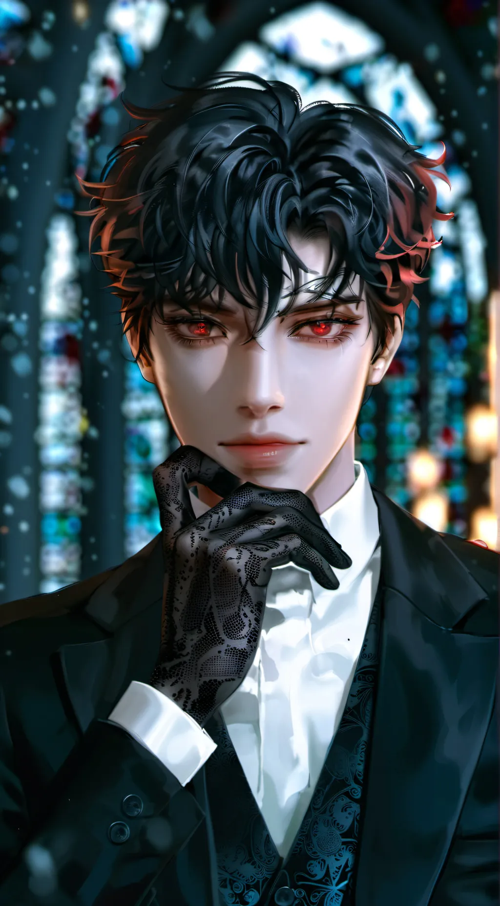 ai character: Axel background