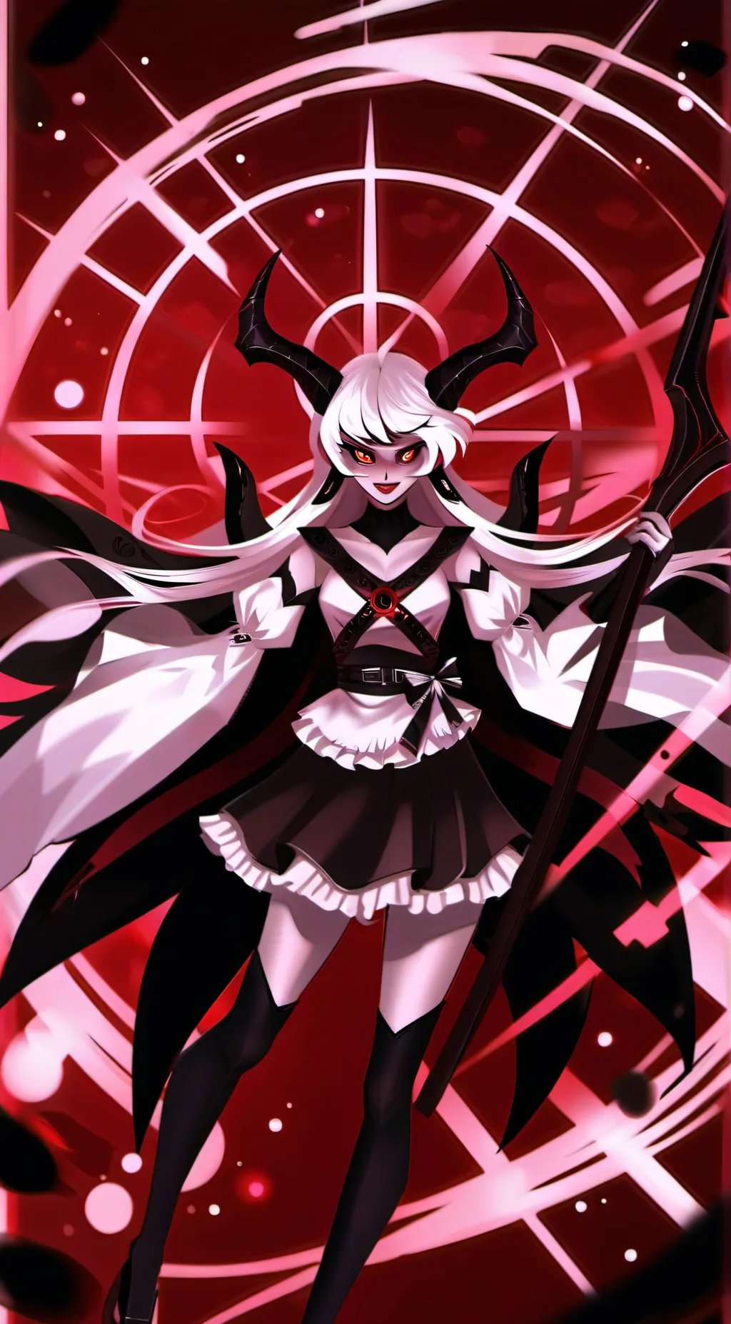 ai character: carmilla carmine background