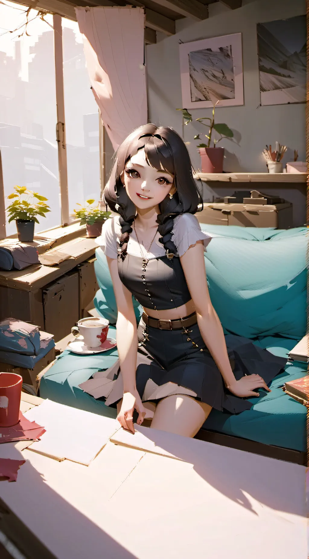 ai character: Alex  background