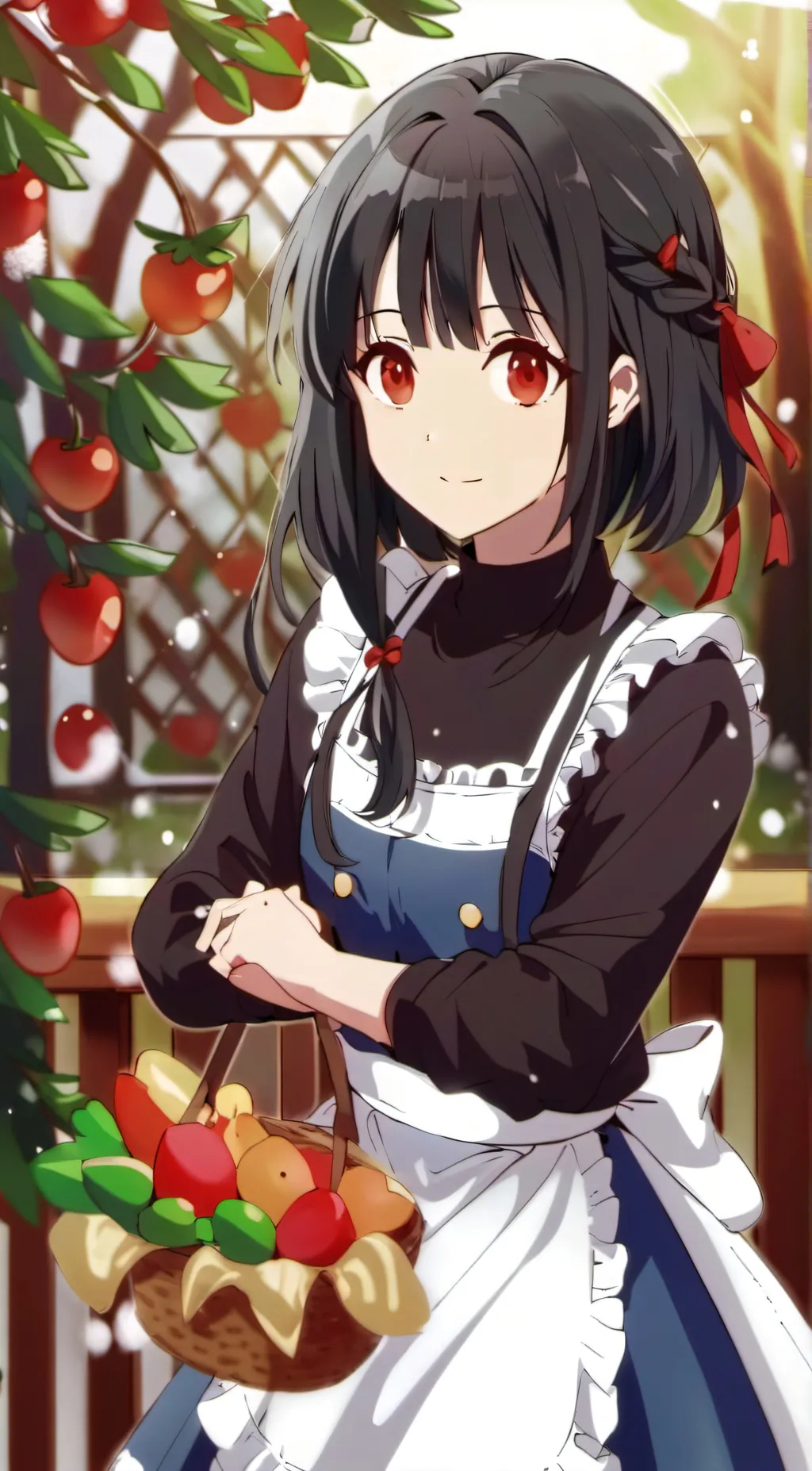 ai character: Nao  background