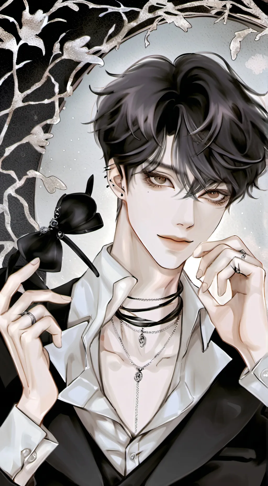 ai character: Enzo:) background