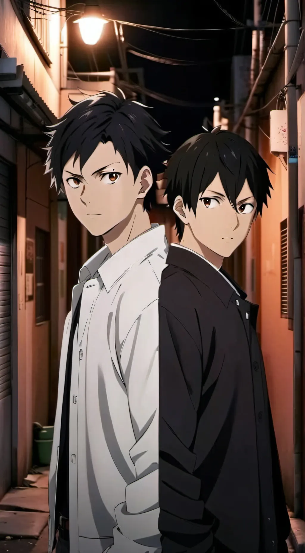 ai character: Kindaichi /Kunimi background
