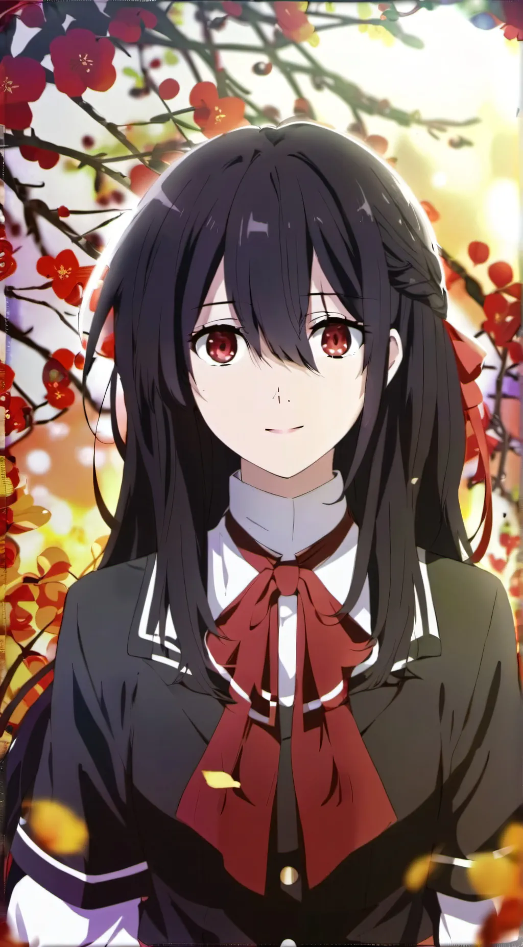 ai character: Akome background