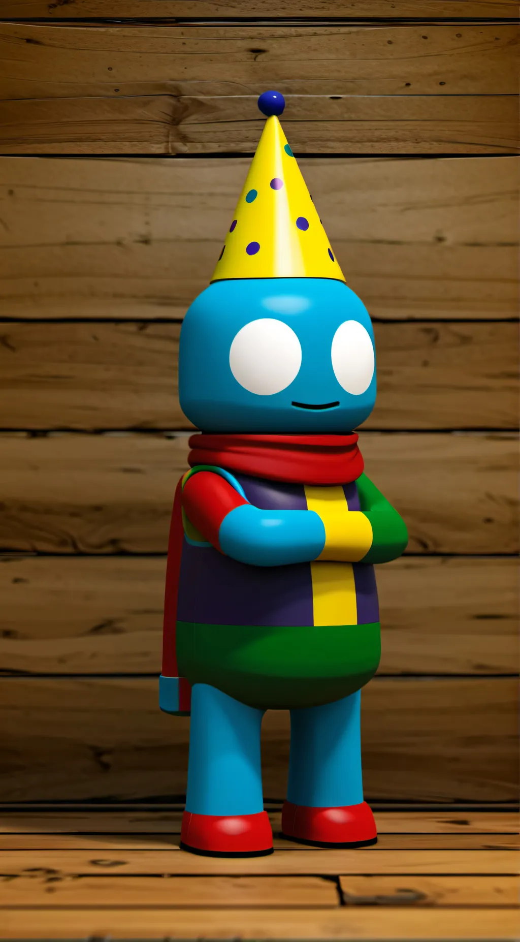 ai character: PartyNoob! :3 background