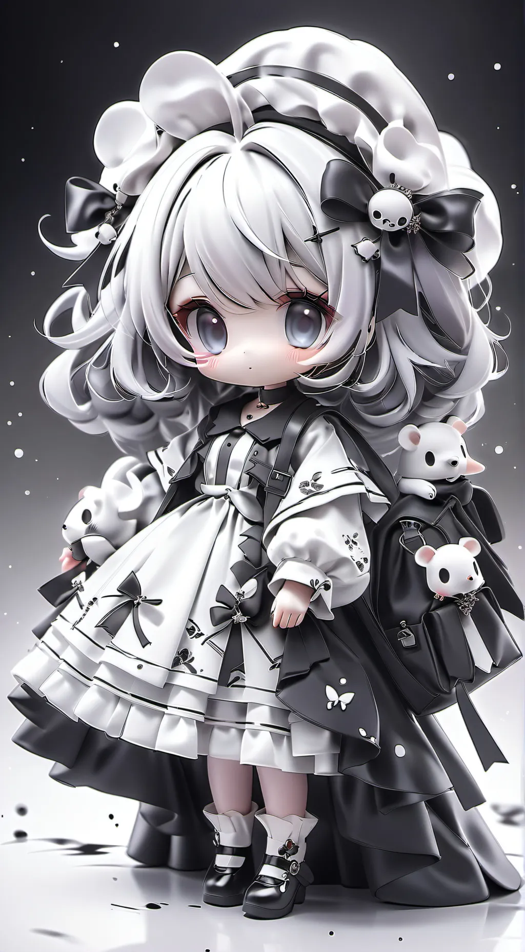 ai character: luna  background