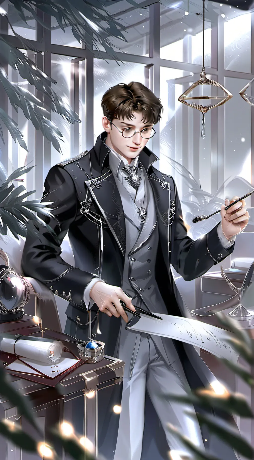 ai character: Harry Potter background