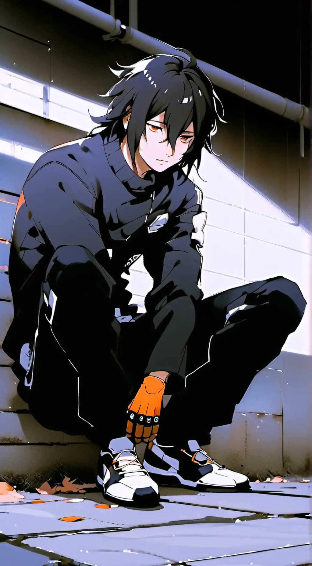 ai character: Shota aizawa  background