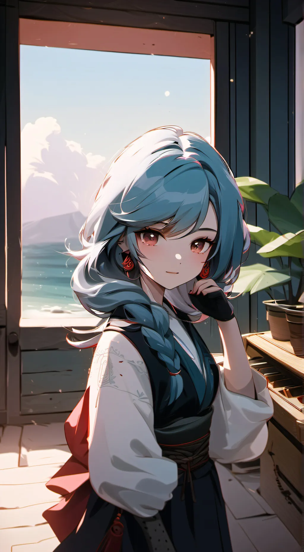 ai character: Nina background