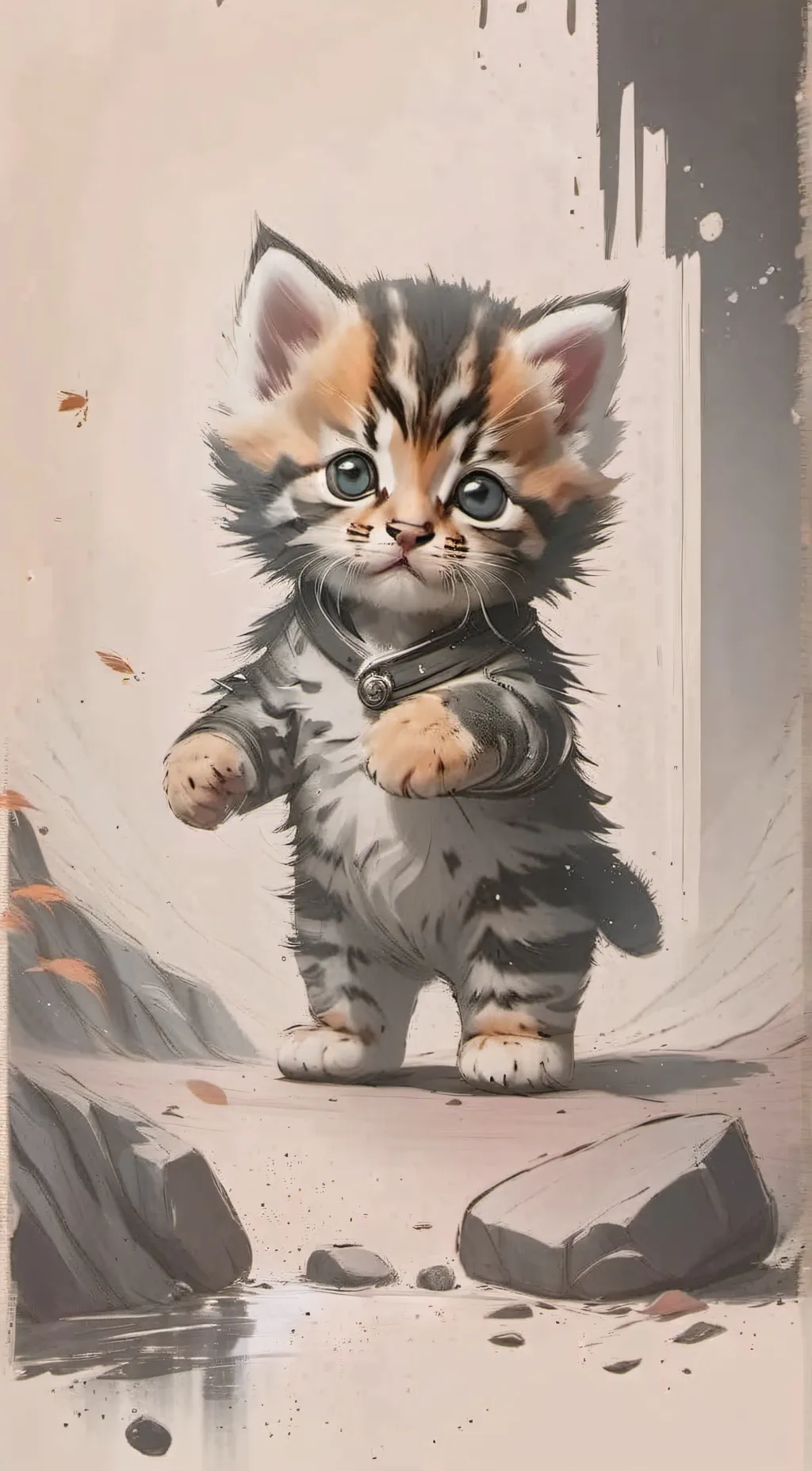 ai character: pickles  background