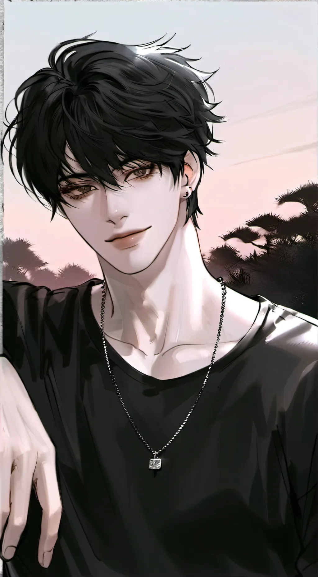 ai character: .•+Haruto+•. background