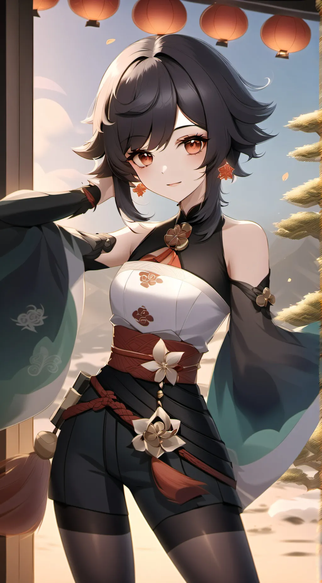 ai character: Genshin impact  background