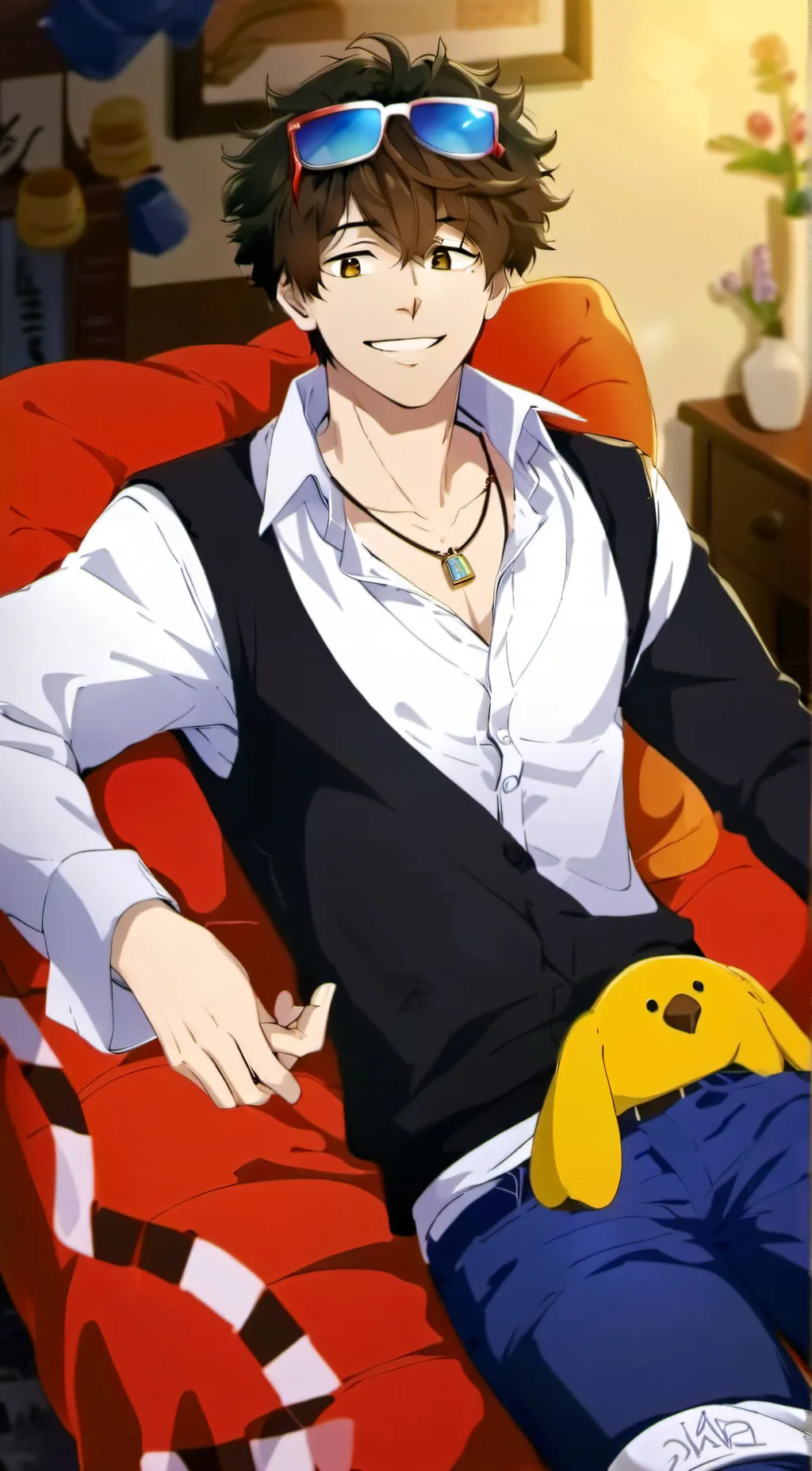 ai character: Aiden background